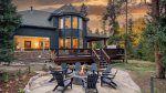 The Breck Haus - Backyard Exterior with Fire Pit